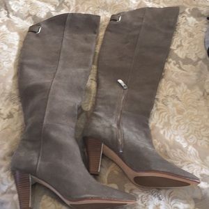 Donald Pliner over the knee suede boots  9.5M  New